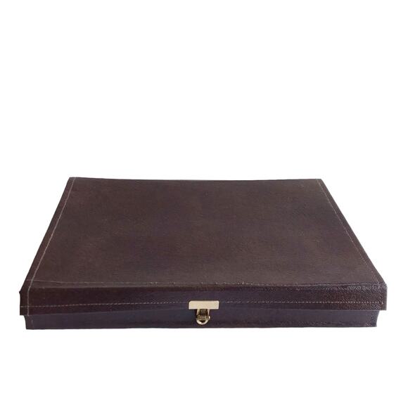 Vintage Wm A Rogers Silverware Set Flatware Estate Storage Chest Case Oneida MCM - Picture 7 of 16